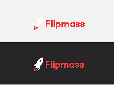 Brand identity - logo and custom logotype for Flipmass