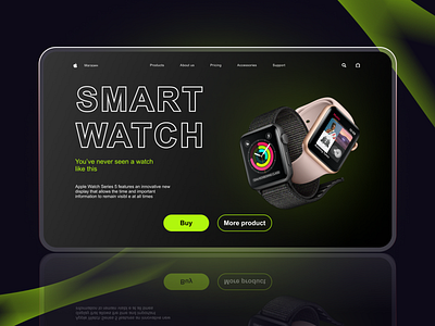 Дизайн первого экрана для Smart Watch