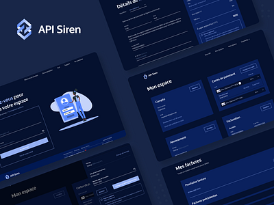 API Siren - Client Dashboard api bills branding dashboard design digitalagency graphic design illustration interface logo marketing payment siren stats ui uidesign ux uxdesign web webdesign
