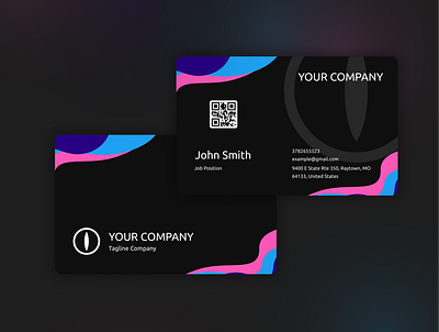 Name Card Design branding graphic design illustration logo vector