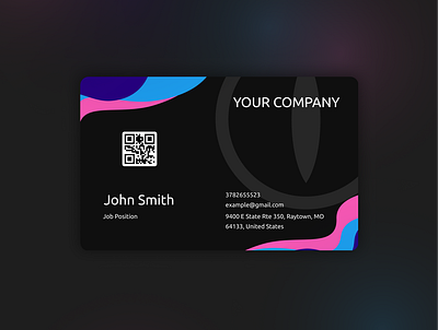 Name Card Design branding design graphic design illustration logo vector