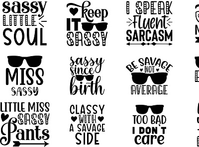 SASSY SVG BUNDLE sassy crafts ui