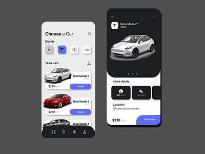 rent a car - app idea 3d app branding car car app idea car idea design graphic design illustration logo motion graphics rent car app idea shop car app ui website car