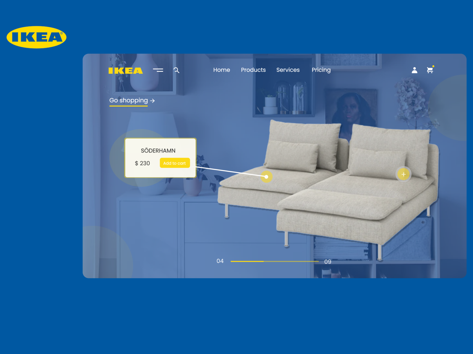 redesign IKEA website by uiandrei on Dribbble