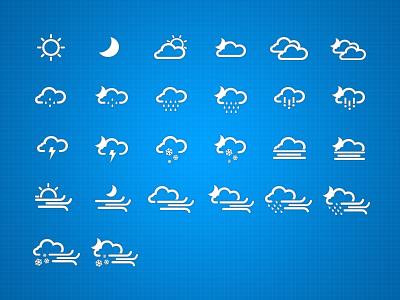 Weather Icon Set app icon ios symbol weather
