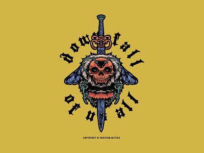 Bee Skull band bandmerch bandtees branding clothing clothing brand design emo graphic design hardcore illustration logo midwestemo poppunk punk tshirt art