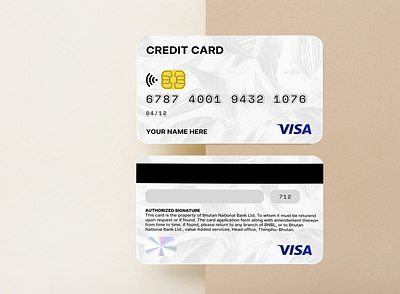 CreditCard bank branding creditcard design ui visa