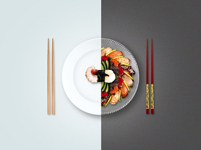 Apetina sushi plate apetina concept design food twist