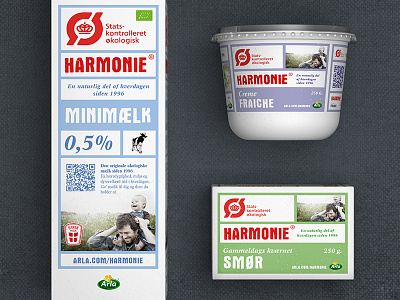 Arla Harmonie v2 arla identity logo milk packaging