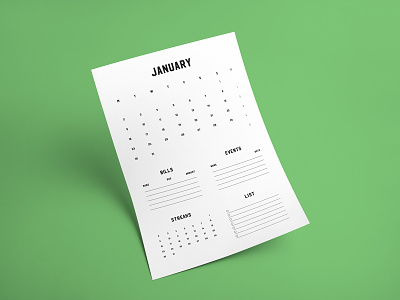 2017 Useful Calendar 2017 calendar free download list minimal task todo