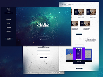 Webexi company web site