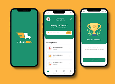 Deliveroo : A delivery app app ui app ui design delivery delivery app ui ui design