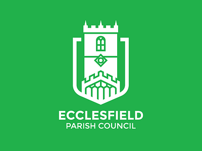 Ecclesfield Parish Council- Revisited badge badge design branding community community logo council design ecclesfield icon identity illustration local logo sheffield shield shield logo vector