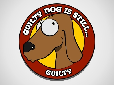 Guilty Dog dog guilty vector
