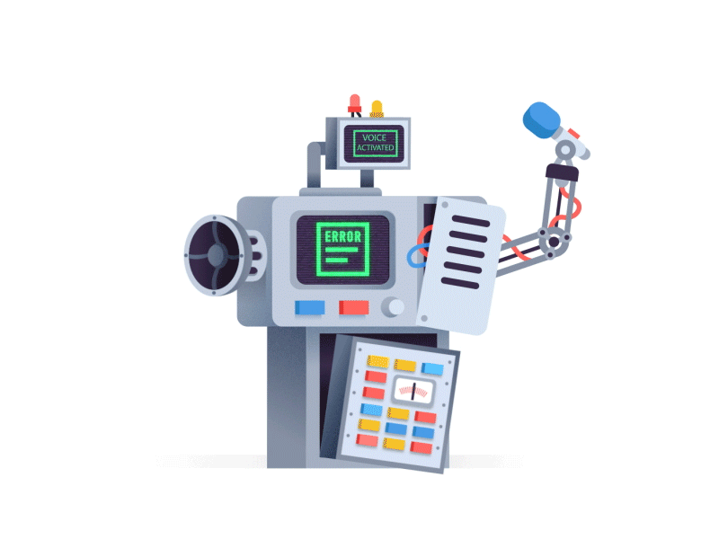 Robot Project #4 agency design flat fun maggle motion robot robotic