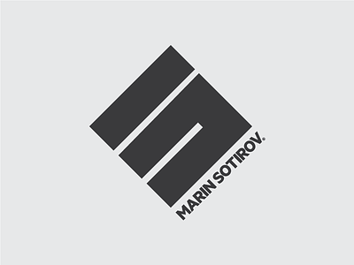 Marin Sotirov Logo design logo marin sotirov personal typography