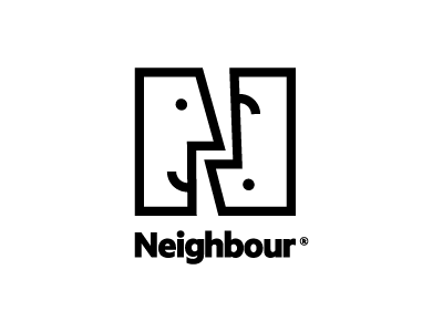 Neighbour brand design logo marin sotirov n neighbour