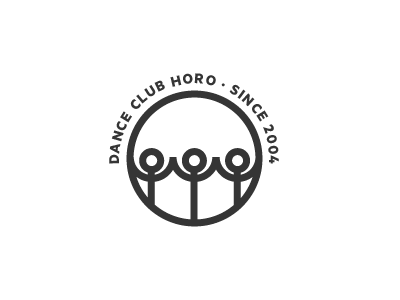 Horo dance danceclub logo logotype marin sotirov