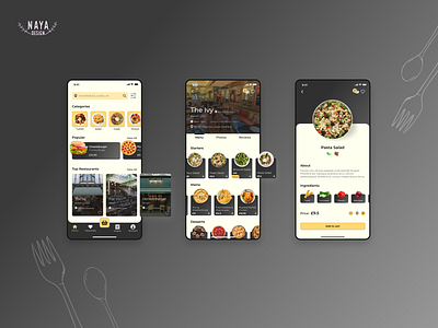 Food Delivery Mobile App app application bakery cake cookie customise customization delivery dessert diet donut food homemade mobile order pastry pickup ui ux