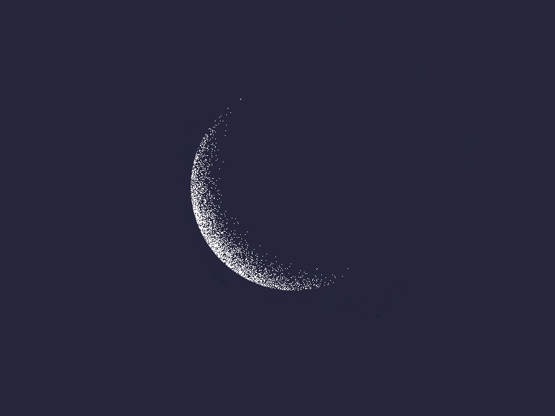 Moon pixels by Thin Martian on Dribbble