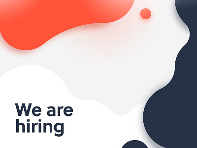 We are hiring