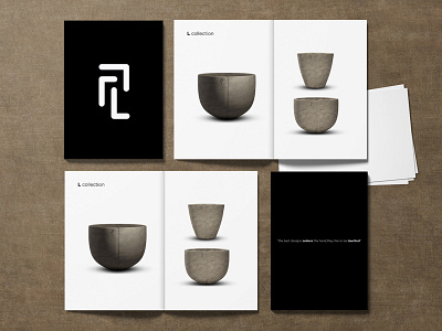 Catalogue Case Study : 1 branding catalogue elegant magazine minimalistic