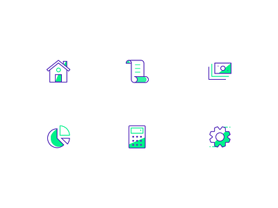 Finance Menu Icons