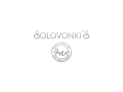 Solovonki's x Atex - Logo branding design fashion illustrator logo magazine photoshop typography vector