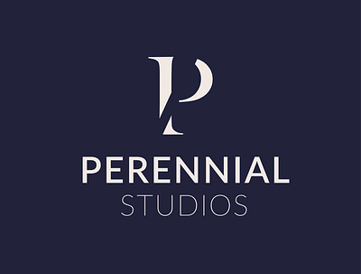 Perennial Studios architecture branding graphic design logo