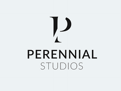 Perennial Studios architecture branding design graphic design illustration logo typography