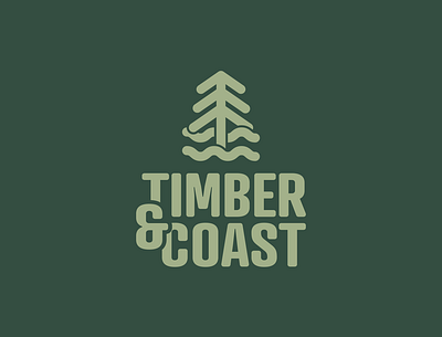 Timber & Coast branding coast design graphic design grooming illustration logo mens timber typography