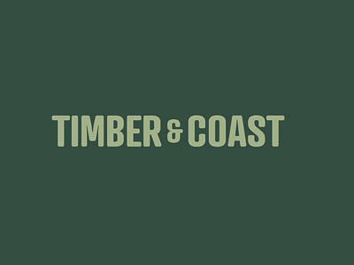 Timber & Coast branding coast design graphic design grooming illustration logo mens timber typography vector