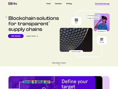 Blockchain solutions for transparent supply chains branding ui ux