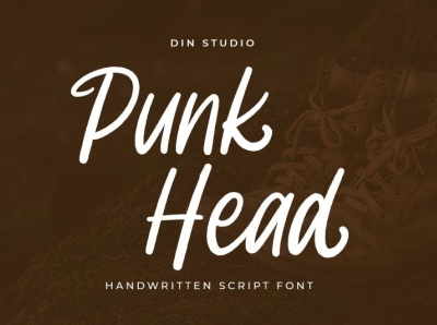 Punk Head - Script Font branding design font fonts graphic design logo logotype typography ui