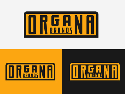 Organa Brands Rebrand Direction badge branding cannabis colorado family logo logotype oil rebrand typography umbrella weed