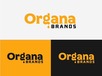 Organa Brands Rebrand Direction 2 badge branding cannabis colorado family logo logotype oil rebrand typography umbrella weed