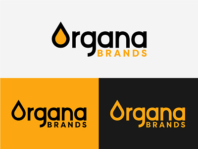 Organa Brands Rebrand Direction 3 brand cannabis colorado family logo oil umbrella yellow