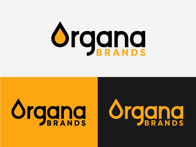 Organa Brands Rebrand Direction 3 yellow family umbrella cannabis logo brand colorado oil