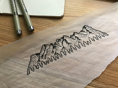 14ers Tattoo Illustration