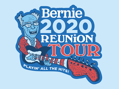 Bernie Reunion Tour Sticker