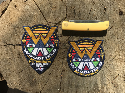 Cub Scout Patches badge boy scout boy scouts canoe circle circle logo cubs field grass knife logo nature patch sunset sunsets teepee webdesign webelos wood