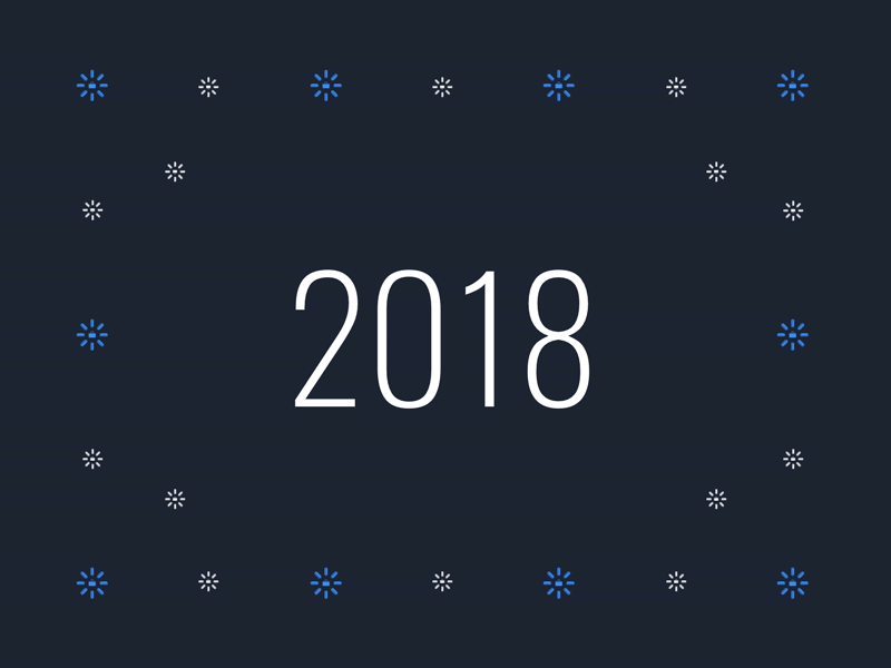 2018 2018 animation fireworks gif illustration modern navy new year spin travel