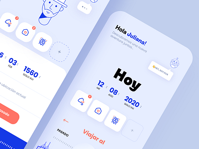 App Concept Back to the future - Home