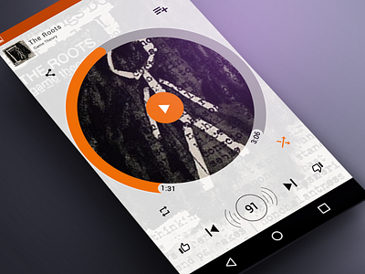 RIP Google Play Music app design minimal ui ux