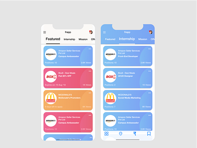 Concept App 4 app design ui ux