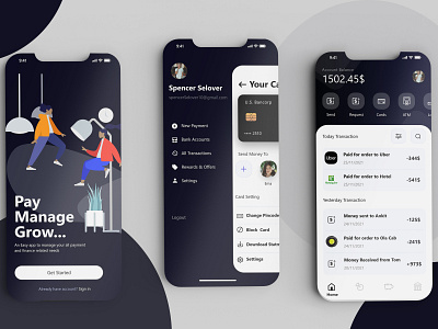 Payment App UI design design graphic design ui uiux ux