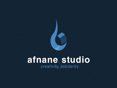 Afnane studio logo afnane agency creativity logo solidarity studio
