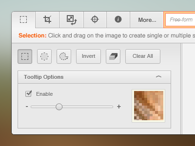 Mathematica Image Editor tabs editor interface ui design toolbar light orange wolfram mathematica application app