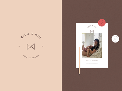 Kith and Kin bachoodesign branding design logo website