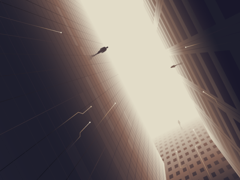 Illustrations: Gatex landing page by Báchoo Studio on Dribbble